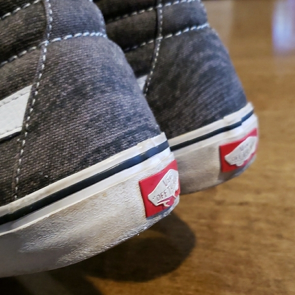 Vans Gray High-Top Sneakers - Picture 4 of 9